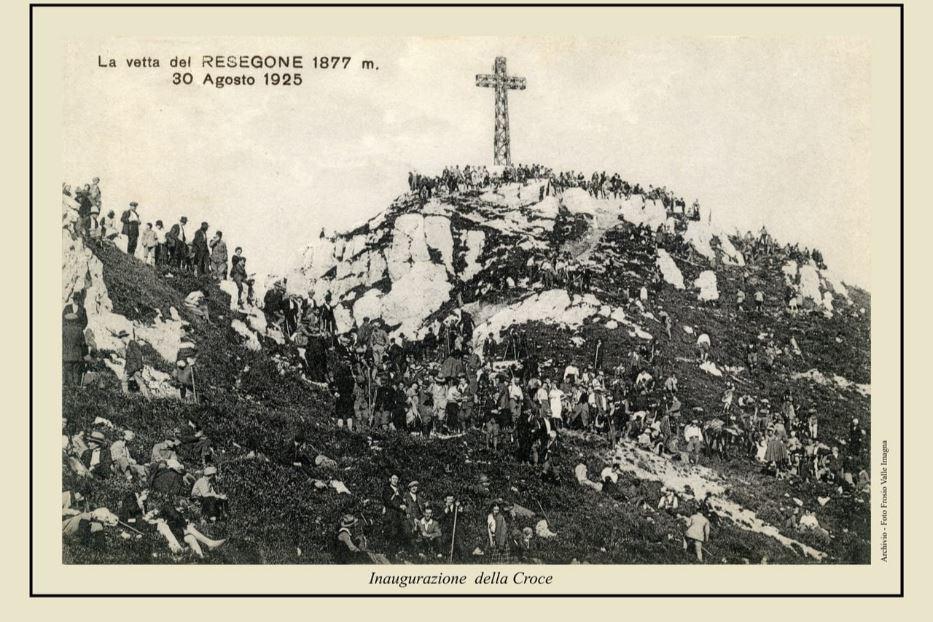 La cartolina celebrativa dell'inaugurazione nel 1925