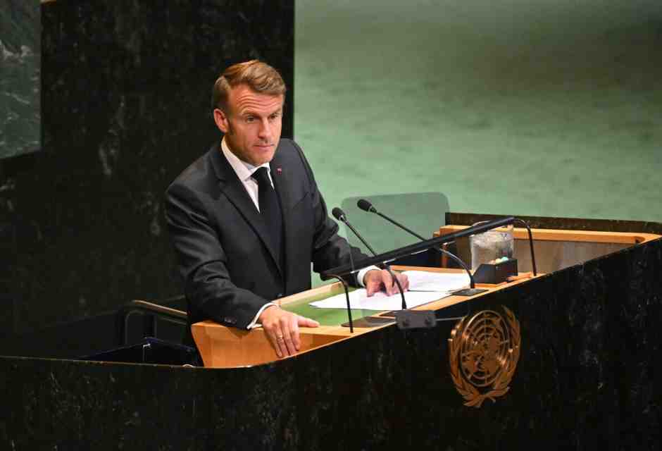 Macron all'Onu riconosce la Palestina (nonostante le pressioni Usa)
