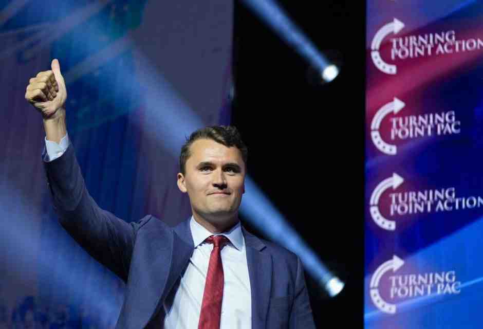 Charlie Kirk (foto Ap, via LaPresse)