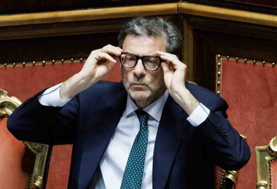 Il ministro Giancarlo Giorgetti (foto LaPresse)