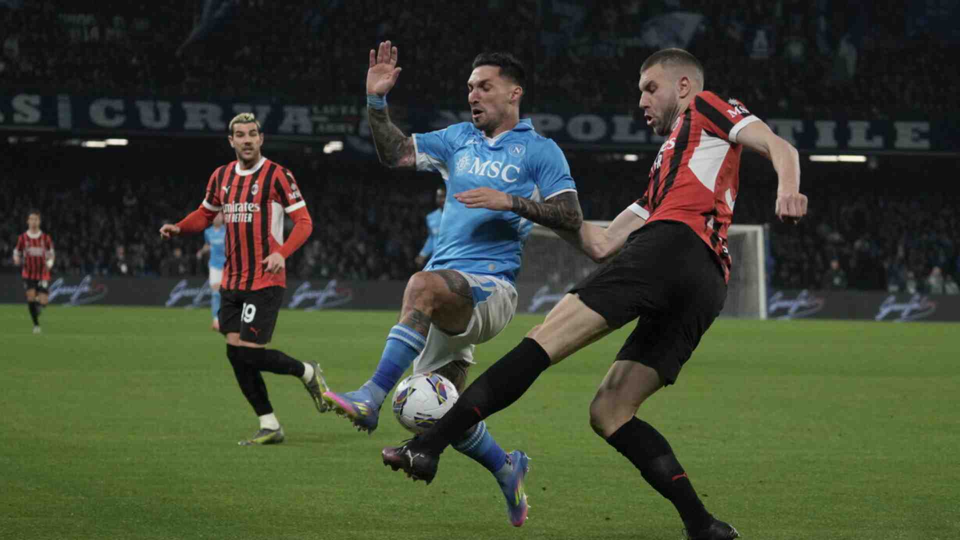 Immagine di Milan-Napoli e quel raro faccia a faccia tra Allegri e Conte