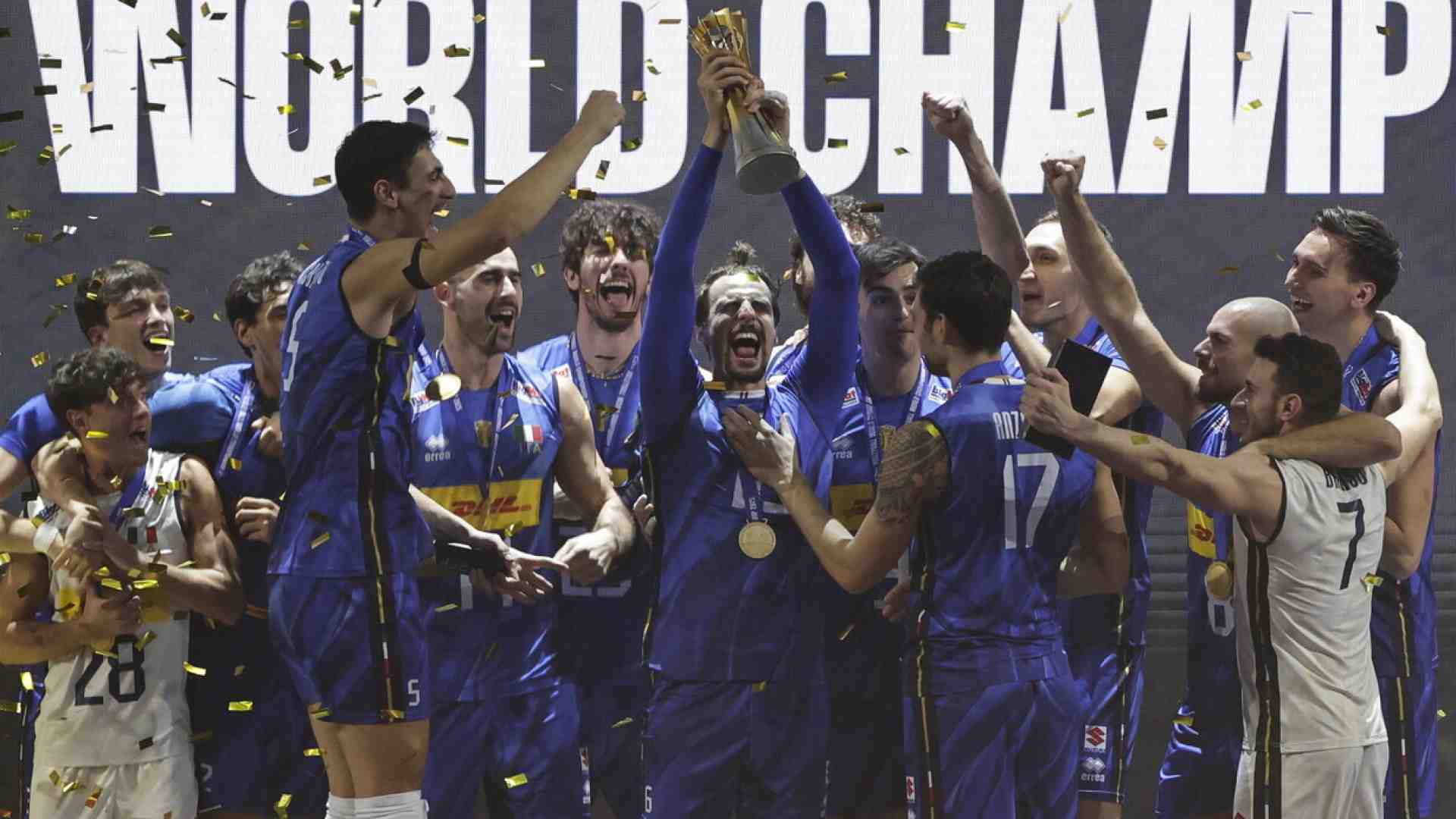 Immagine di L’Italia della pallavolo è campione del mondo sia con le donne che con gli uomini