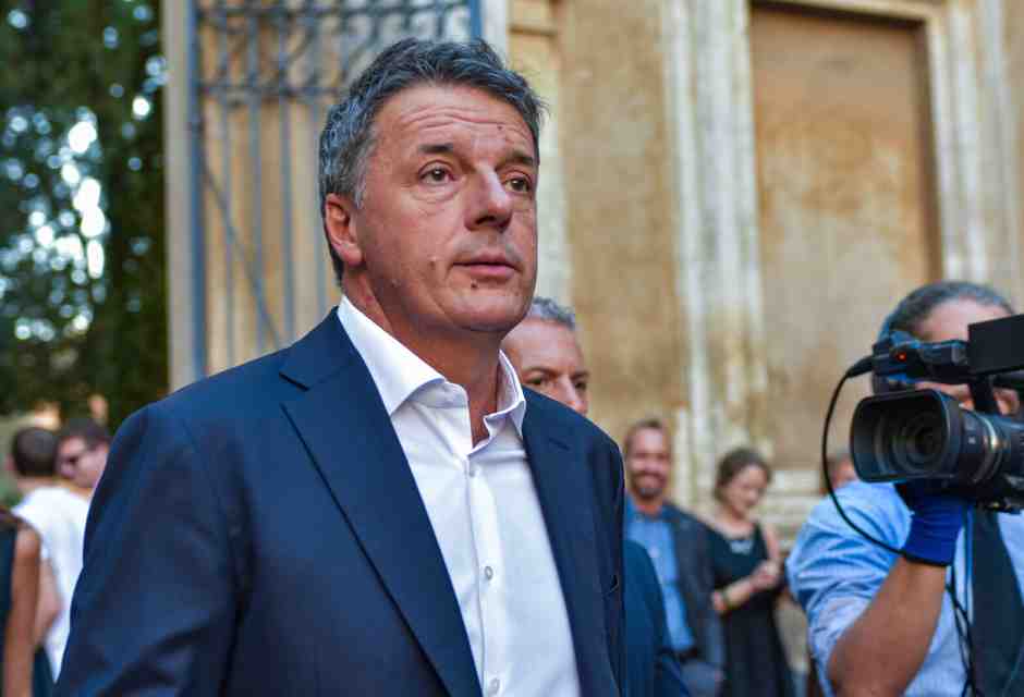 Matteo Renzi, leader di Italia Viva. Dal 3 al 5 ottobre si terr&agrave; a Firenze la 13esima edizione della Leopolda (Getty Images)&nbsp;<br />