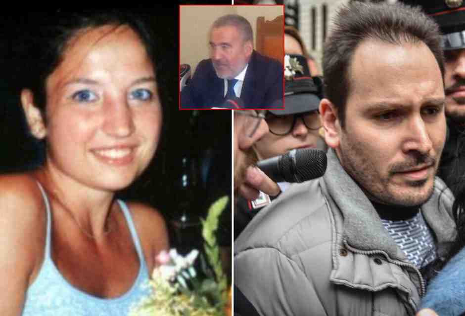 Chiara Poggi (s), Andrea Sempio (d) e l'ex procuratore di Pavia Mario Venditti (Ansa)&nbsp;<br />