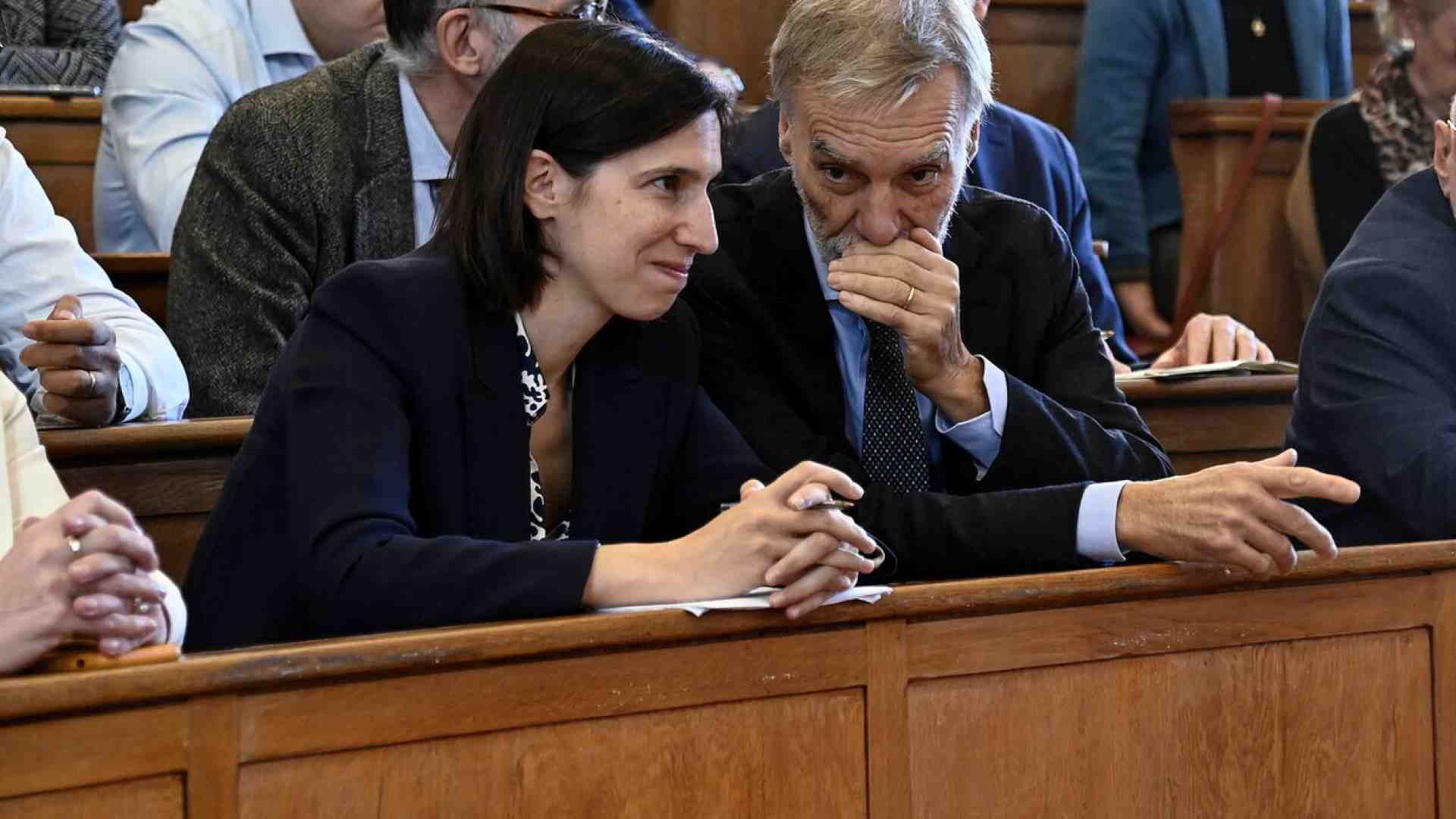 Immagine di Pd spaesato sul piano Trump e sulla mozione di Meloni su Gaza. Delrio: “Si può votare”