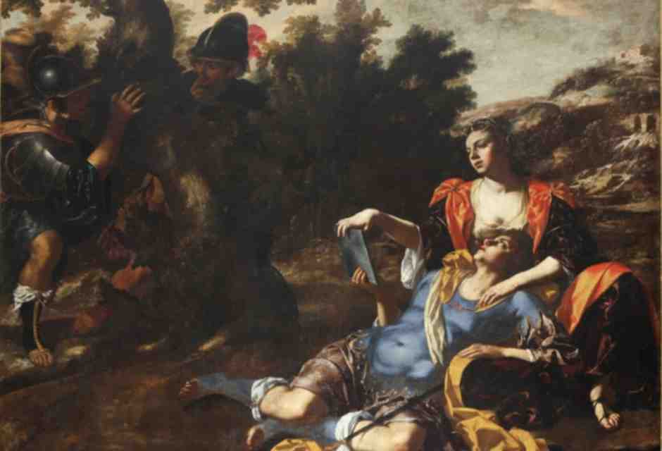 P. Finoglio, Rinaldo e Armida nel giardino incantato, Ciclo della Gerusalemme liberata 1640-43