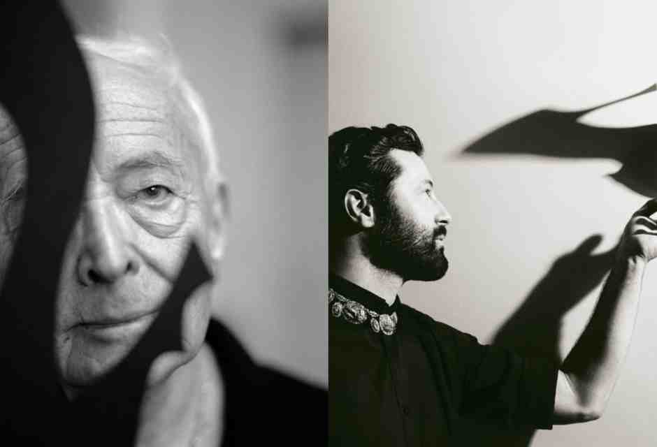 Roger Vivier (1907-1998) e Gherardo Felloni (1980), fondatore e direttore creativo della maison francese che ha calzato quattro generazioni di star e reali (courtesy Roger Vivier)