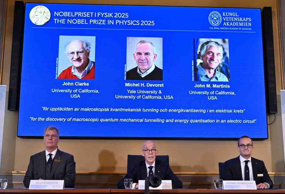 Fenomeni quantistici che fanno irruzione nel nostro mondo. Il Nobel per la Fisica 2025