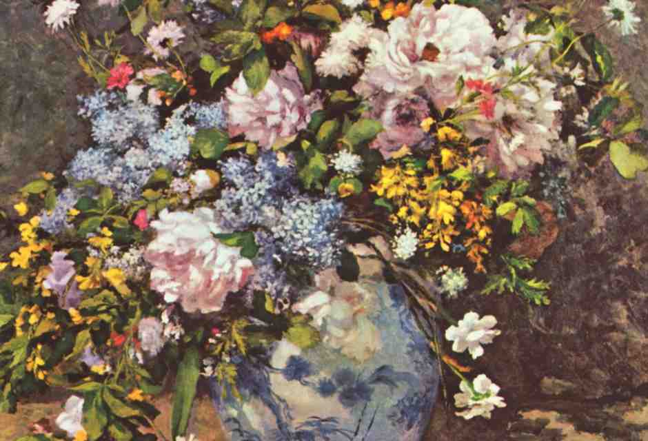 Renoir, "Grande vaso di fiori", 1866