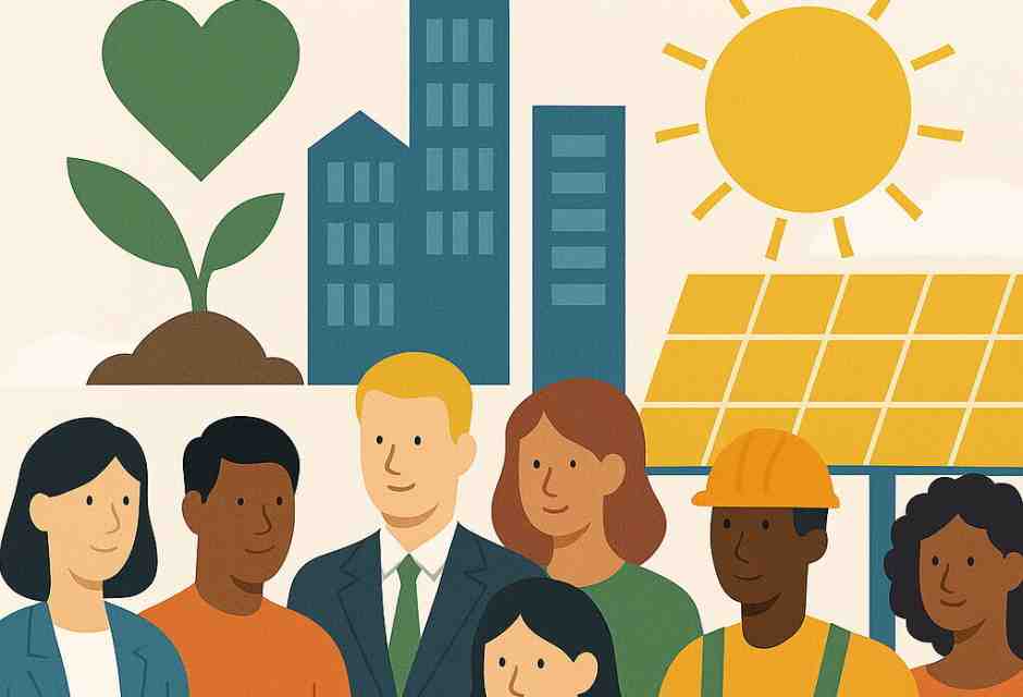La transizione giusta parte dalle persone