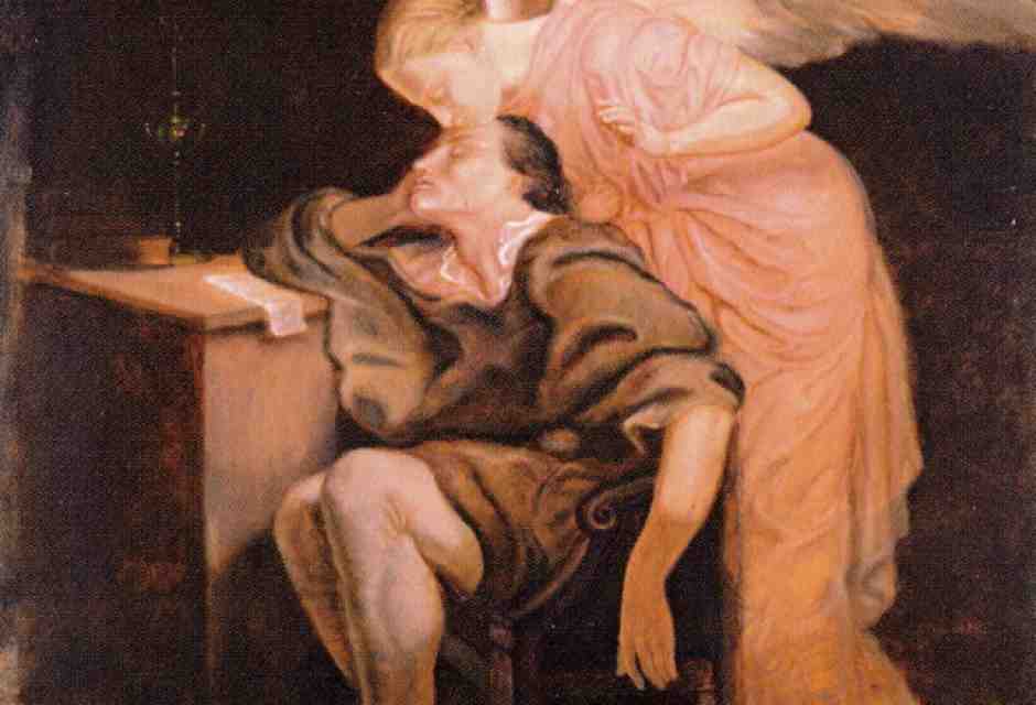 Paul C&eacute;zanne, Il bacio della musa, circa 1863&nbsp;<br />