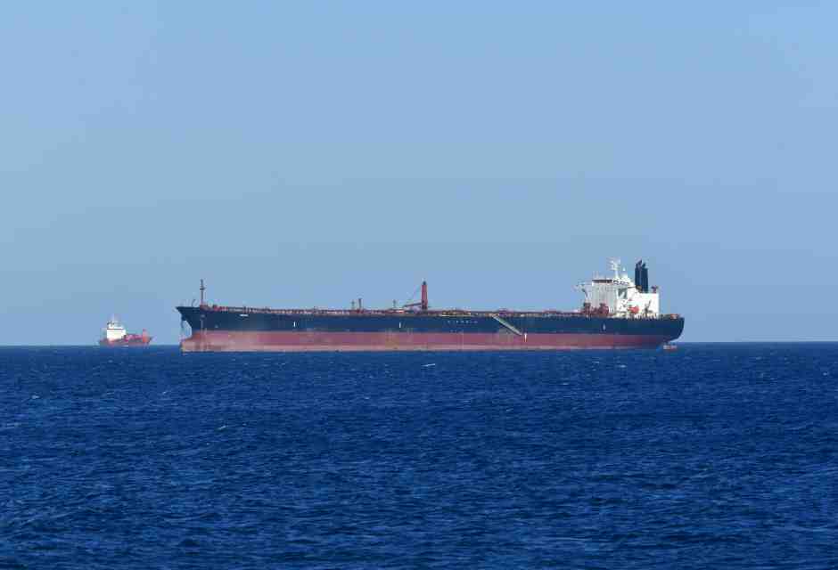 La Merope, una delle petroliere della flotta russa usate per trafficare greggio (foto Getty)
