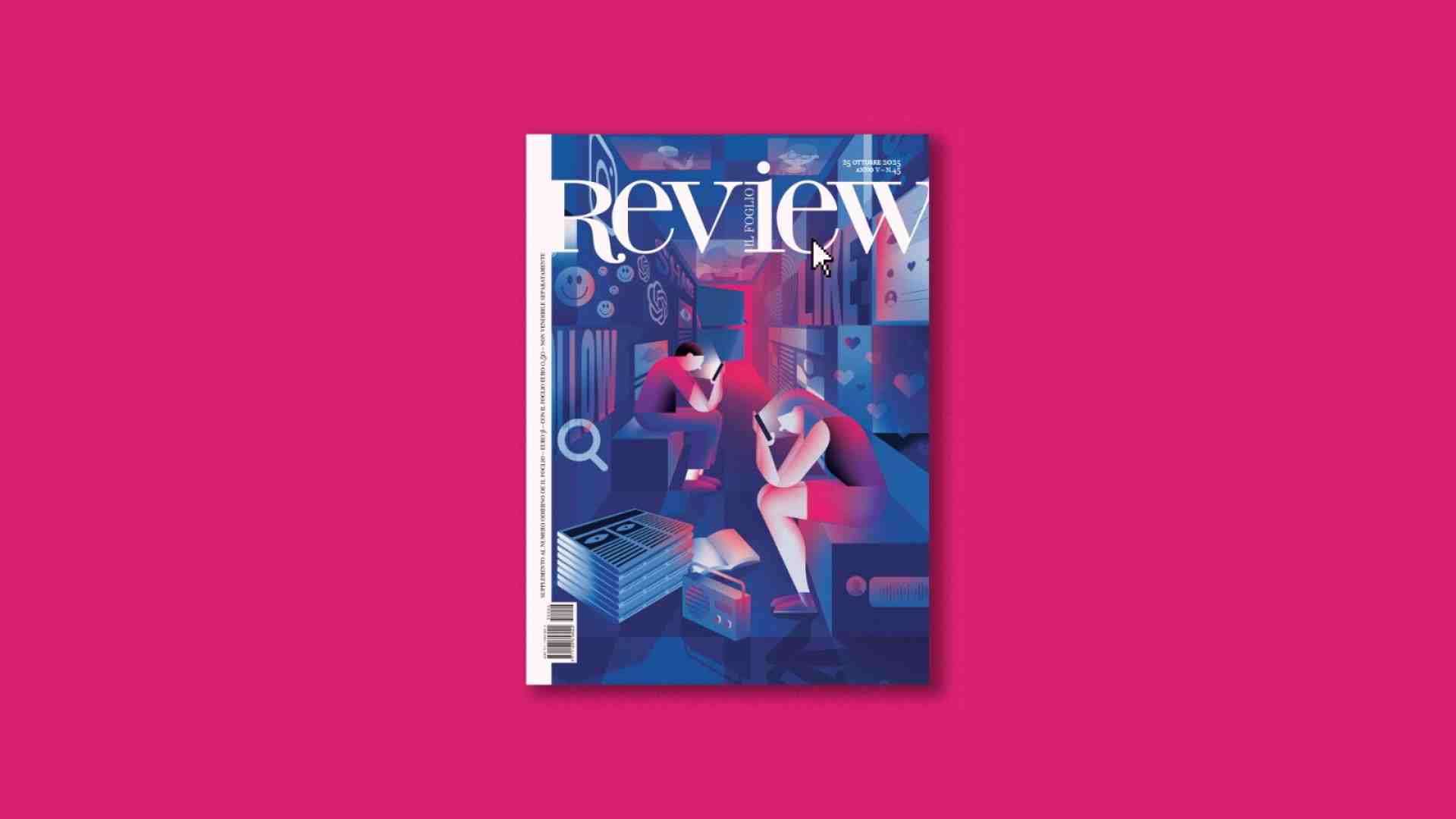 Immagine di La copertina del Foglio Review raccontata da Alice Iuri