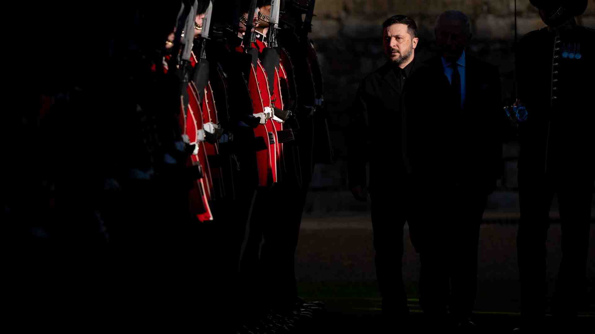 Immagine di Zelensky al vertice della Coalizione dei volenterosi