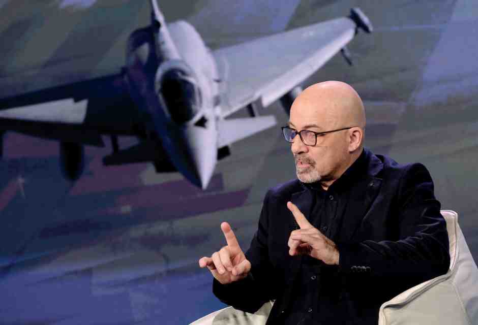 L'ad di Leonardo Roberto Cingolani (foto LaPresse)