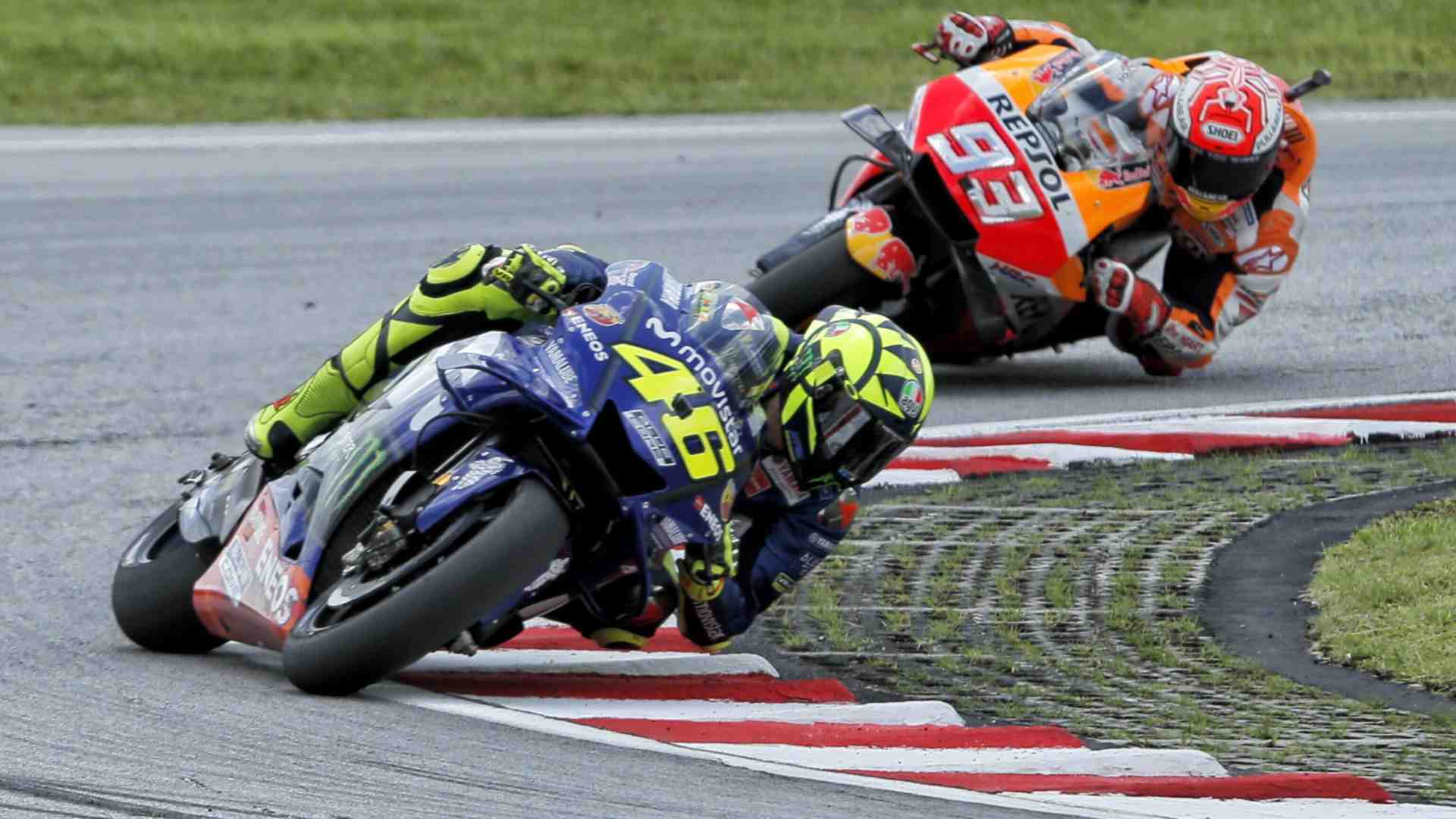 Immagine di Il duello Rossi-Marquez a Sepang dieci anni dopo