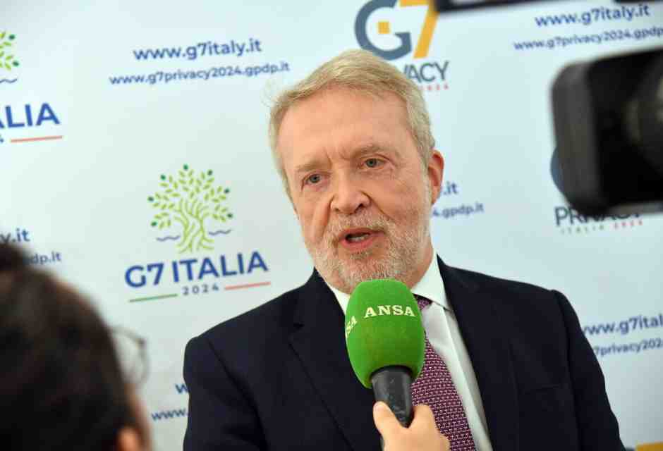 Il componente del Garante per la Protezione dei Dati Personali Agostino Ghiglia (foto Ansa)&nbsp;<br />