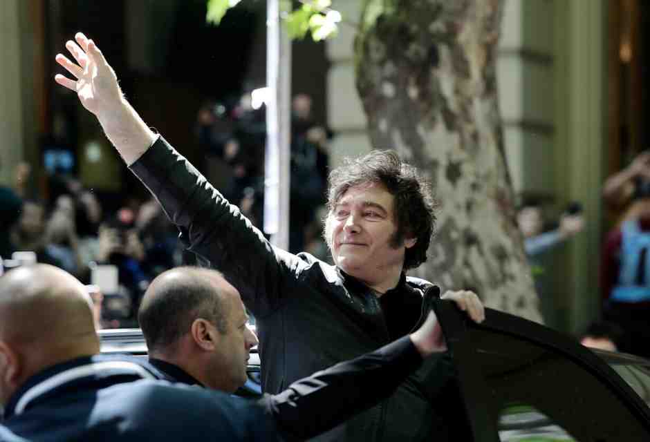 Javier Milei (foto Epa, via Ansa)