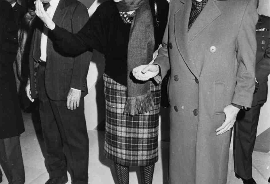 Gianni Agnelli con la moglie Marella Caracciolo e la sorella Susanna (foto LaPresse)