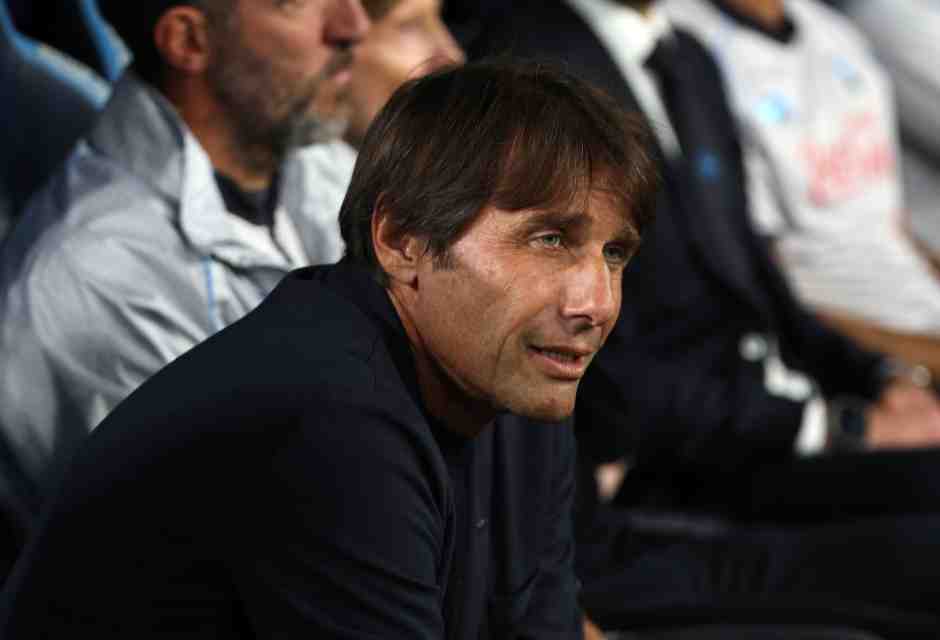 L'allenatore del Napoli, Antonio Conte (foto LaPresse)