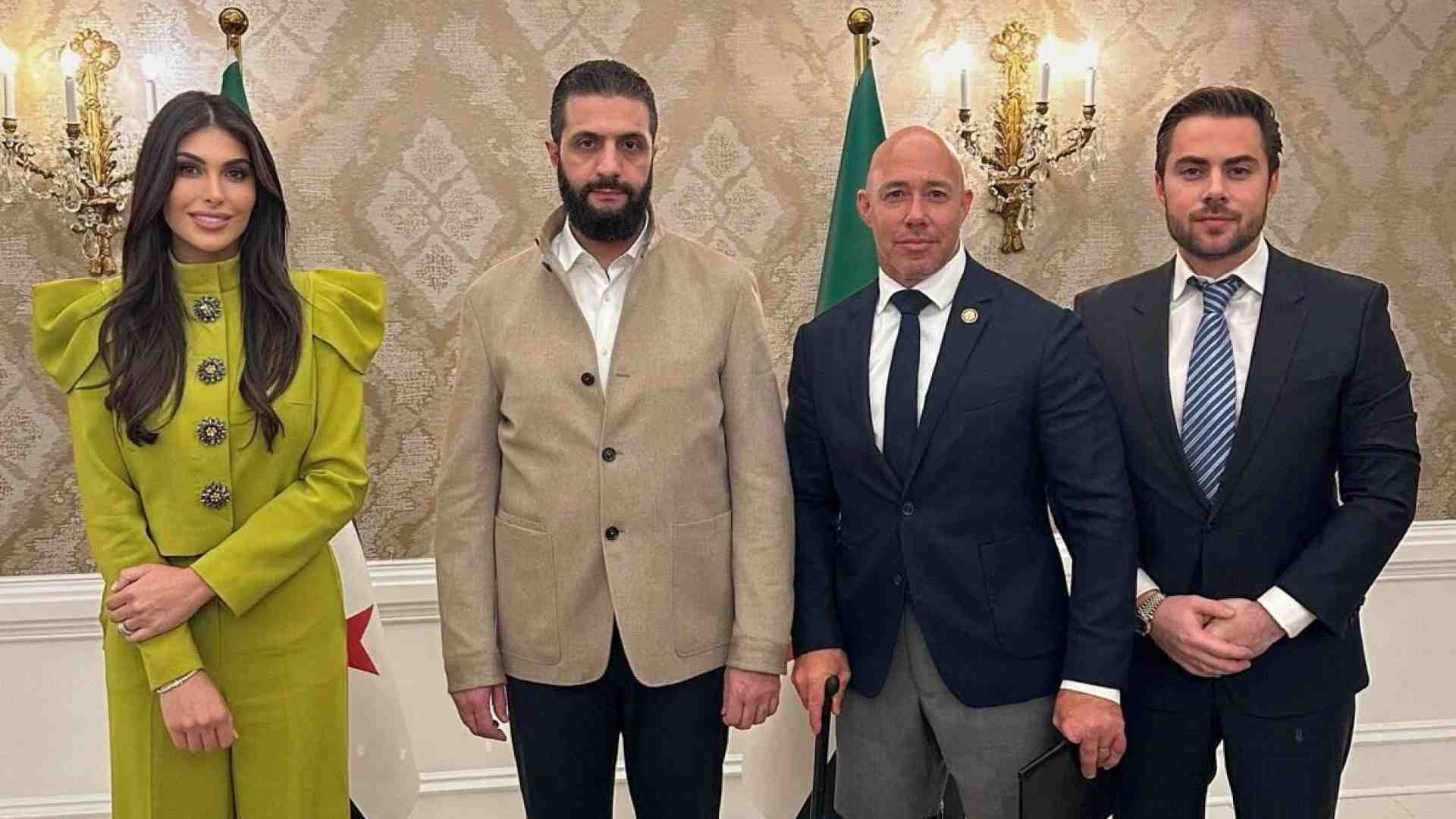 Immagine di Tarek Naemo, l'uomo d'affari che spiega a Washington perché fidarsi dell'ex jihadista Sharaa