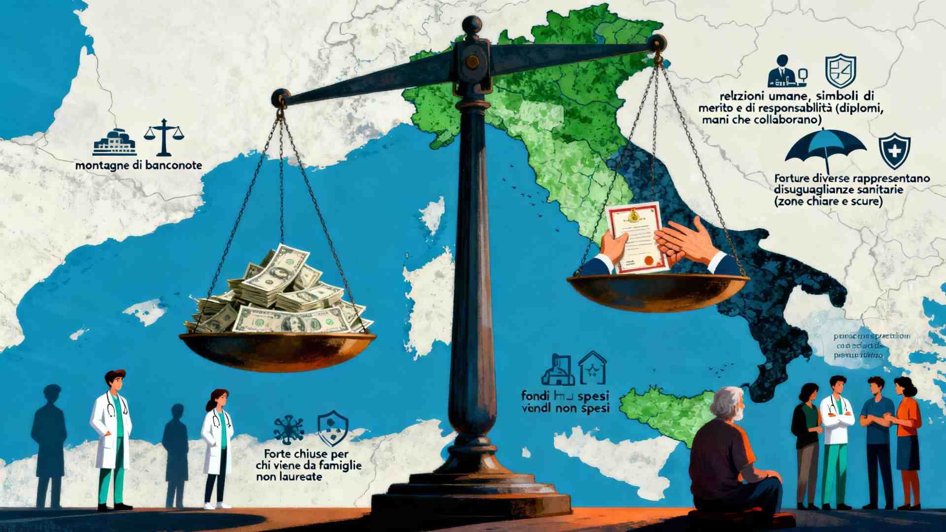 Immagine di La sanità italiana non soffre per mancanza di soldi, ma per eccesso di ipocrisia