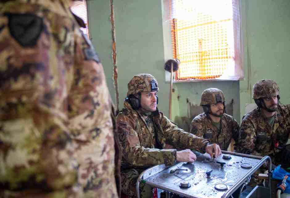 Foto Esercito italiano via Ansa