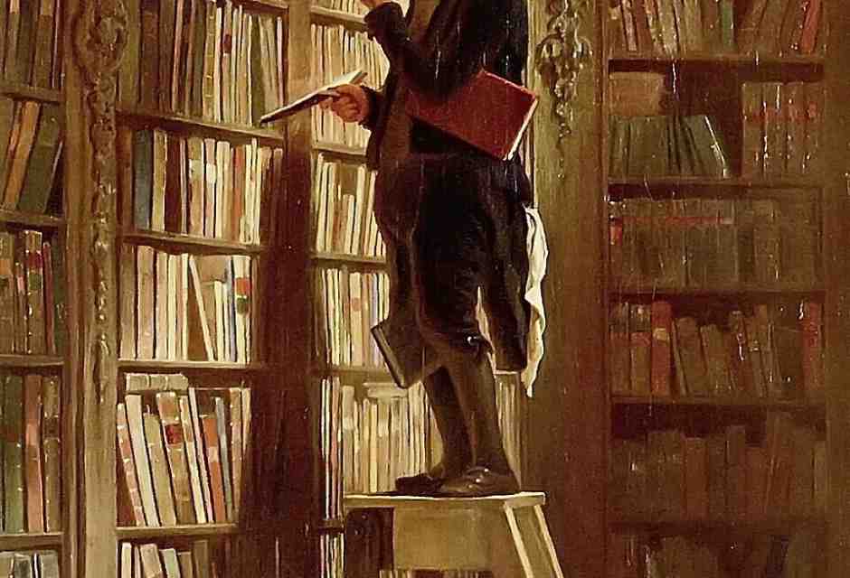 Carl Spitzweg, Il topo di biblioteca, 1850 circa&nbsp;<br />