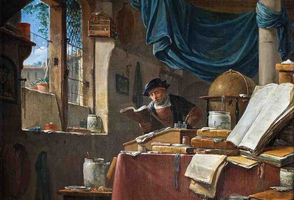 Thomas Wyck - A scholar in his Study - Google Art Project.jpg - Wikimedia Commons