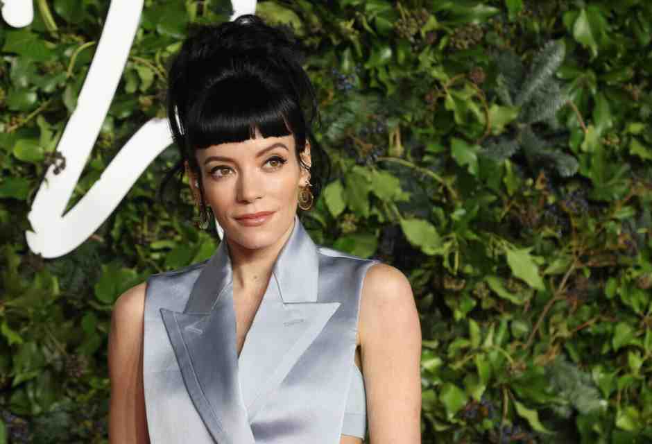 Lily Allen (foto Epa, via LaPresse)