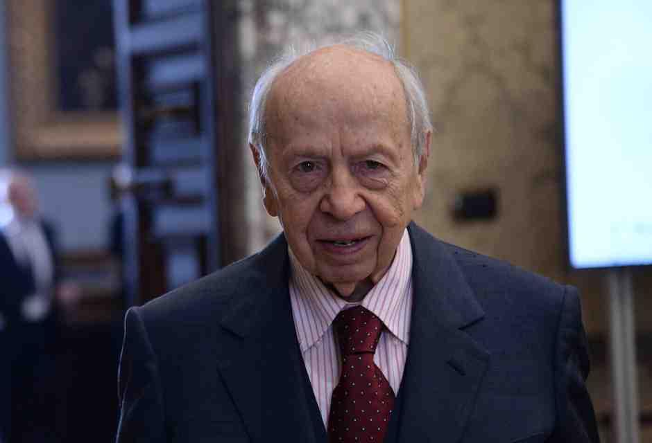 Lamberto Dini (foto LaPresse)