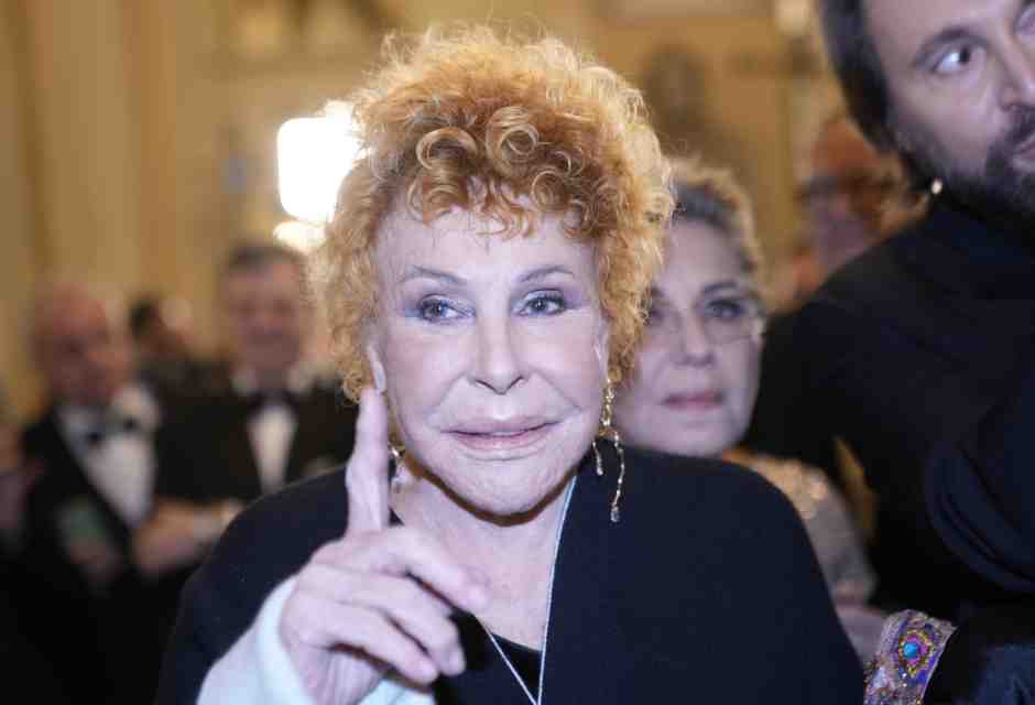 Ornella Vanoni (foto LaPresse)