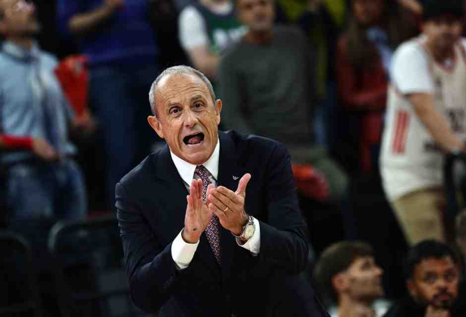 Ettore Messina (foto Ansa)