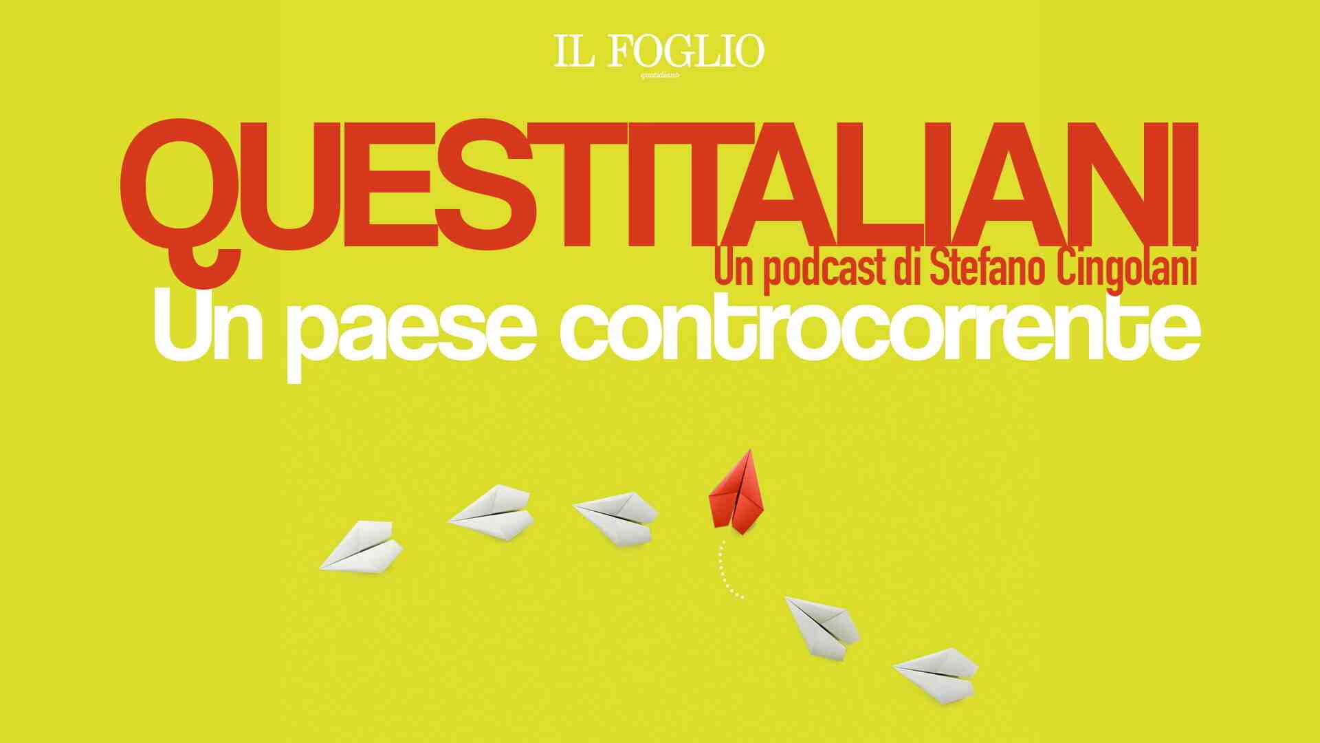 Immagine di "Questitaliani", il podcast di Stefano Cingolani