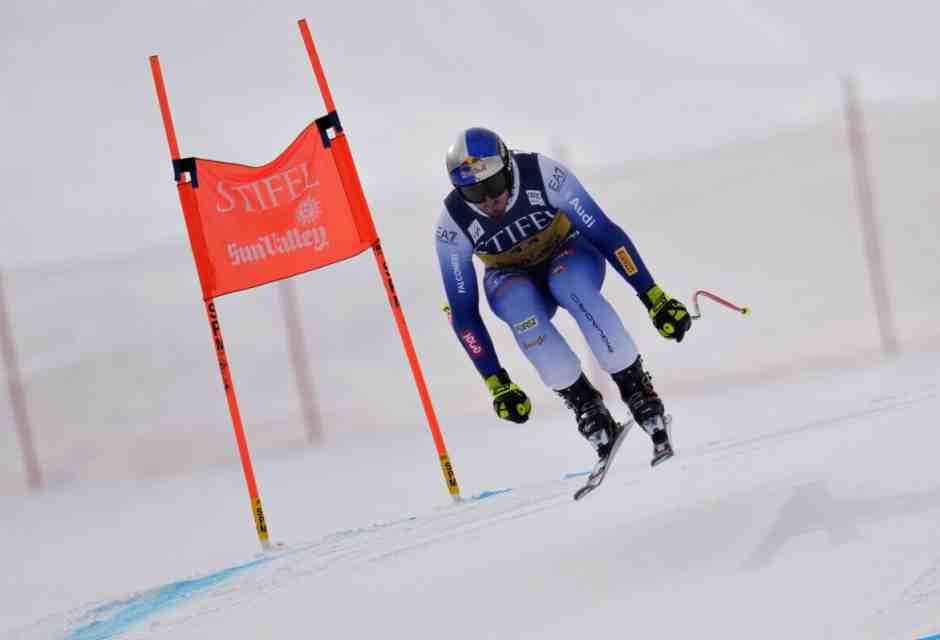 Dominik Paris (foto Ap, via LaPresse)