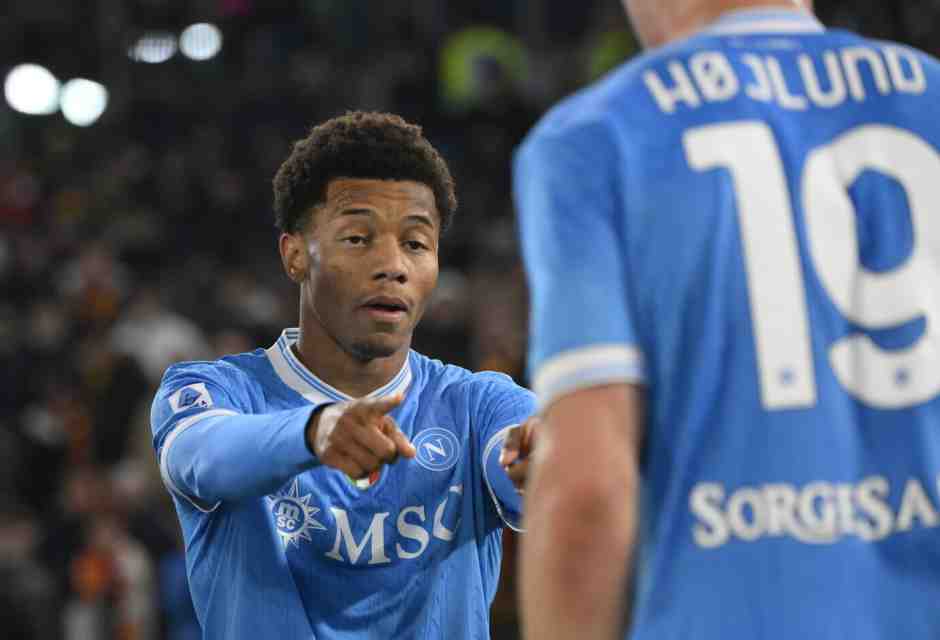 L'attaccante del Napoli David Neres (foto LaPresse)