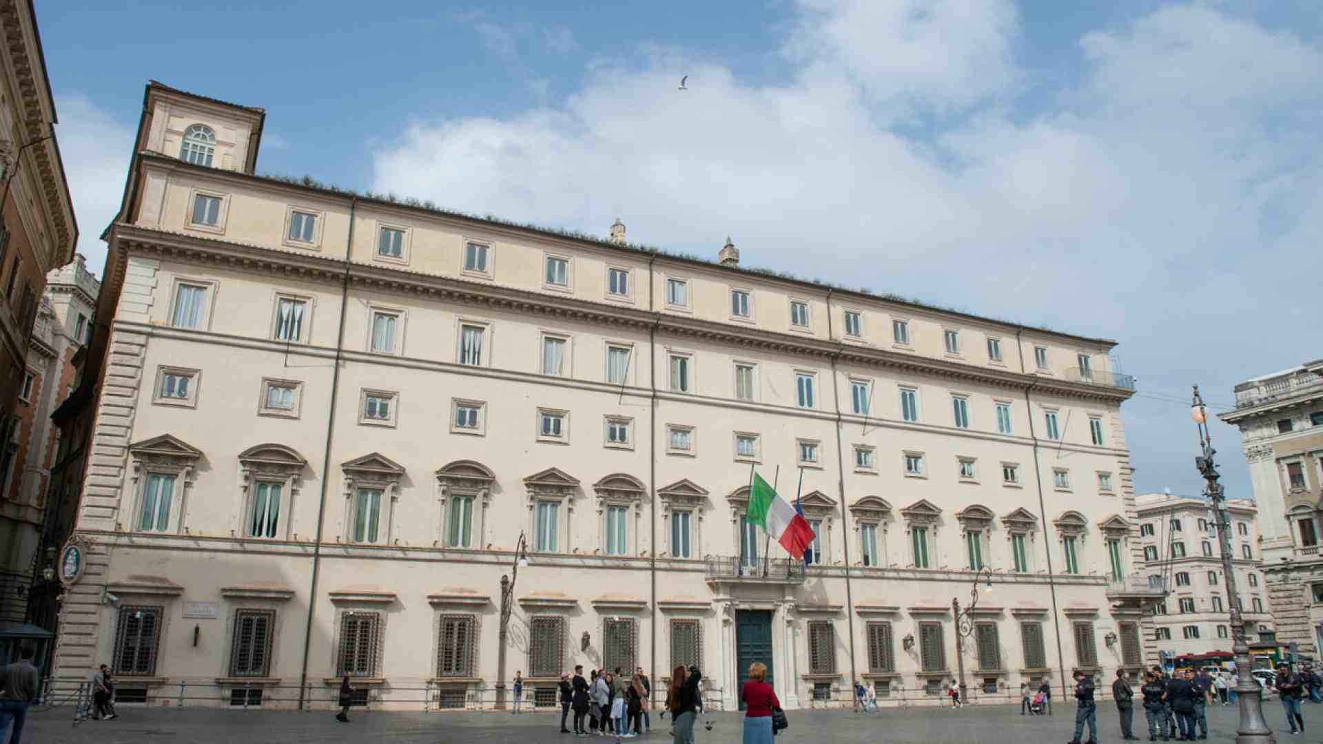 Immagine di Natale con i portavoce, la cena dei comunicatori di governo