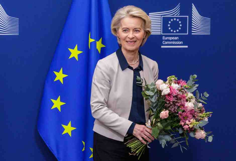 Ursula von der Leyen (foto Epa, via Ansa)