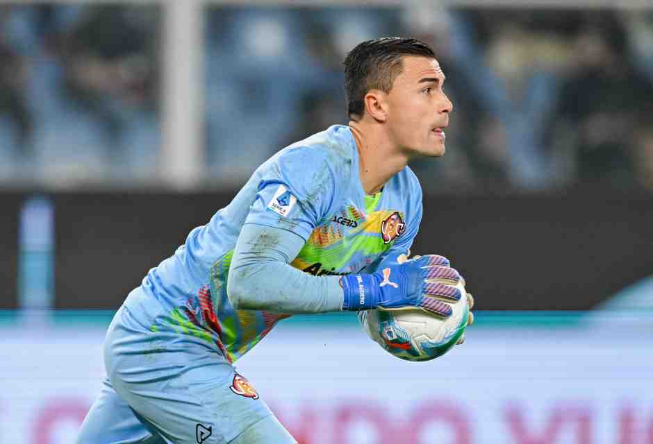 Il portiere della Cremonese Emil Audero (foto LaPresse)