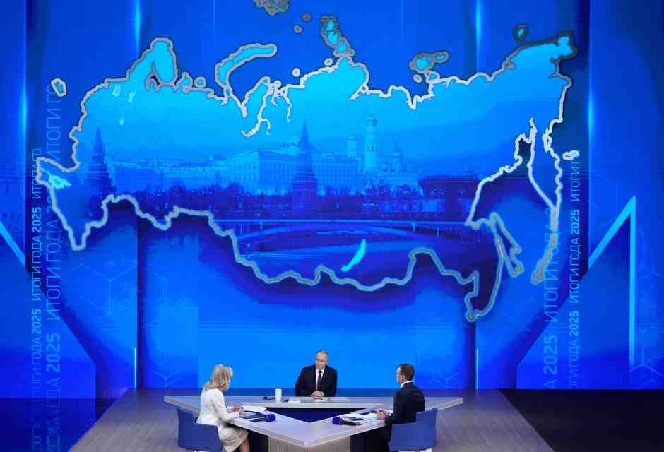 La conferenza di Putin di fine anno porta tutti in guerra