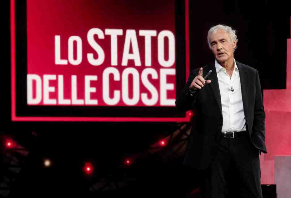Massimo Giletti (foto La Presse)&nbsp;<br />