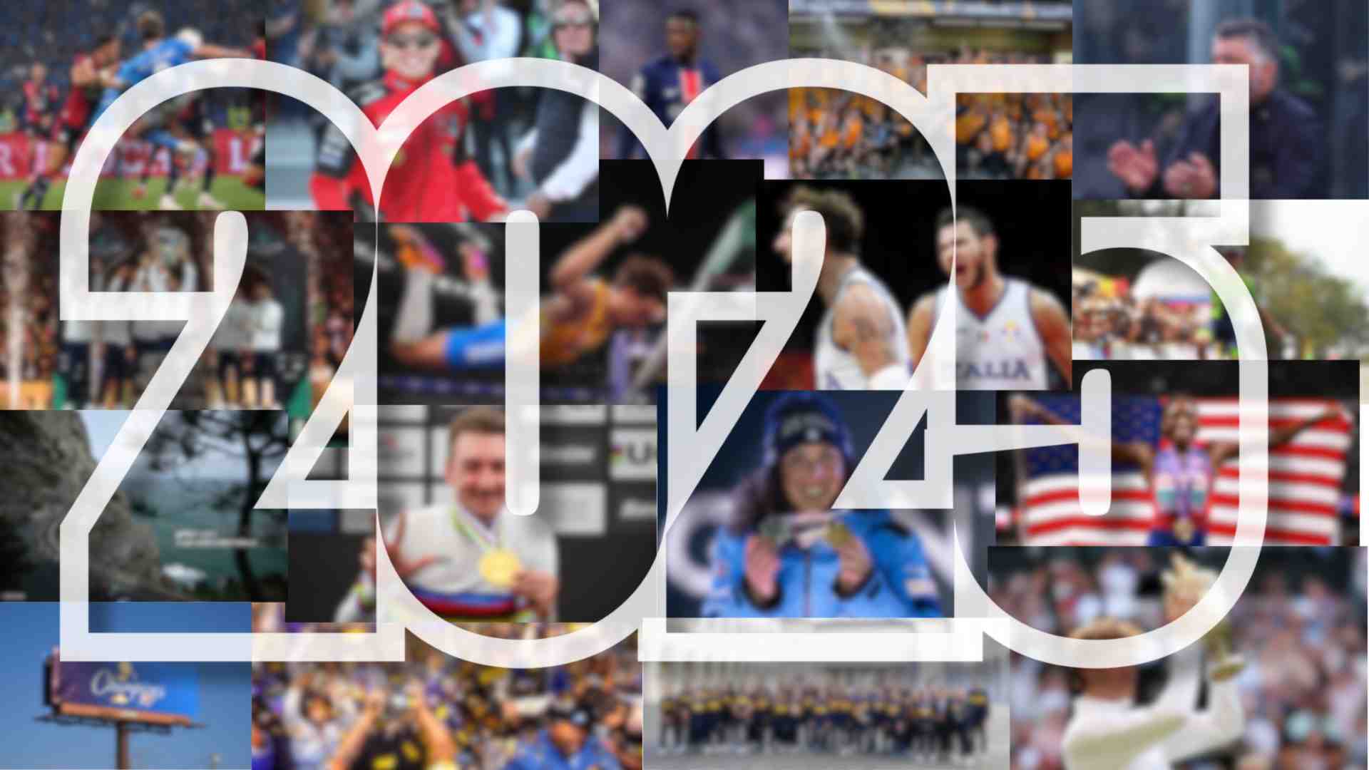 Immagine di Il 2025 sportivo in 17 immagini