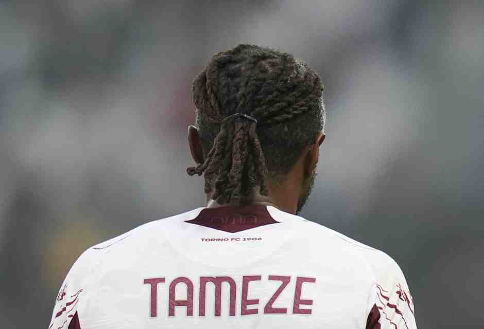 Il calciatore del Torino Adrien Tameze (foto LaPresse)