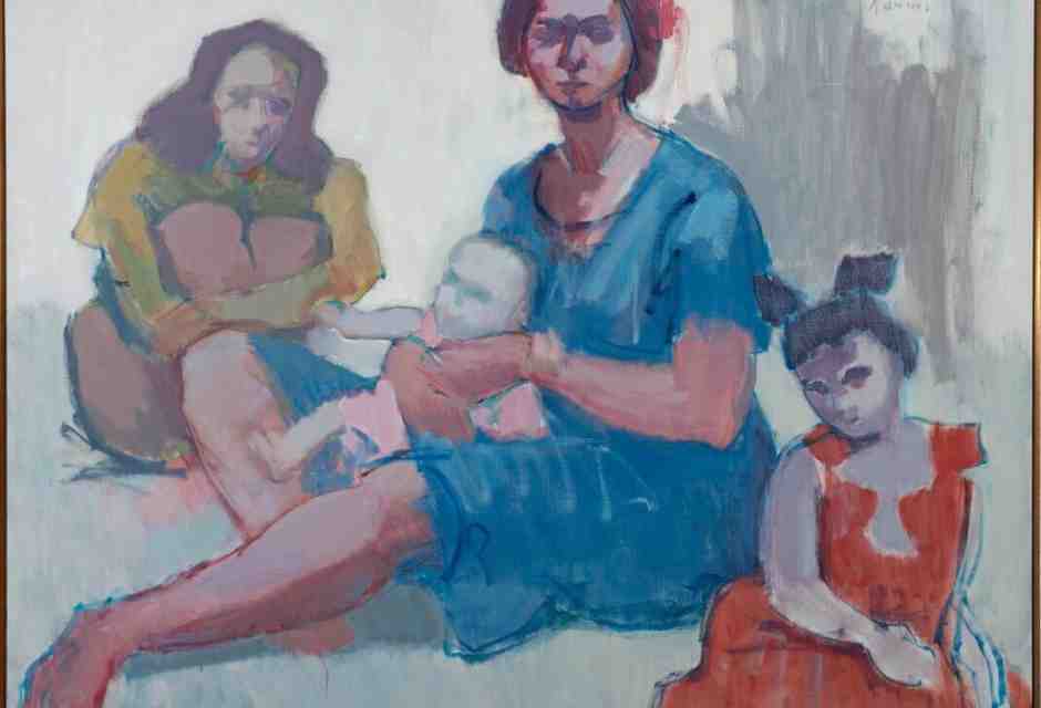 Mother and Children, Jacob Kainen, 1965&nbsp;<br />