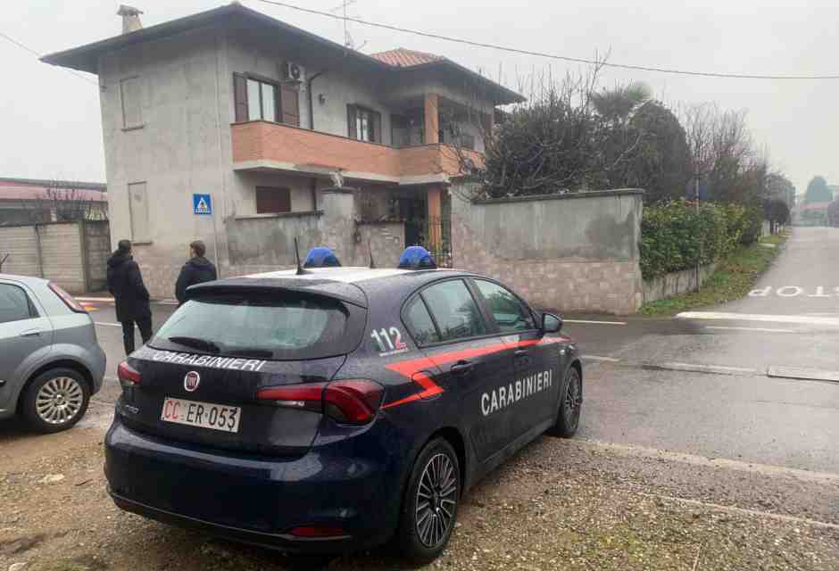 La villetta di Lonate Pozzolo dove il 14 gennaio Adamo Massa &egrave; stato ucciso nel corso di una rapina dal poprietario di casa (ANSA / ENZO LAIACONA)&nbsp;<br />