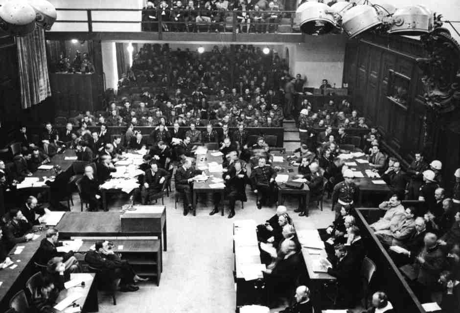 Il primo giorno del processo di Norimberga - Ansa