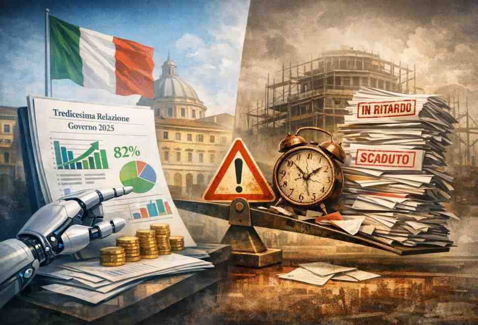 I numeri del Foglio AI sulla Tredicesima Relazione 2025 del governo. Oltre l’autocelebrazione