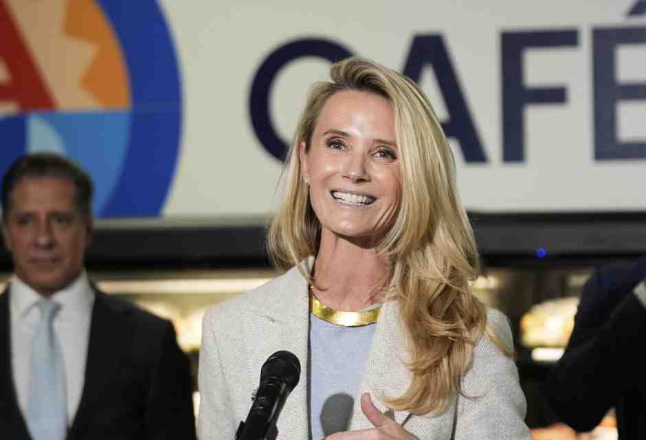 Jennifer Siebel (foto Ap, via LaPresse)
