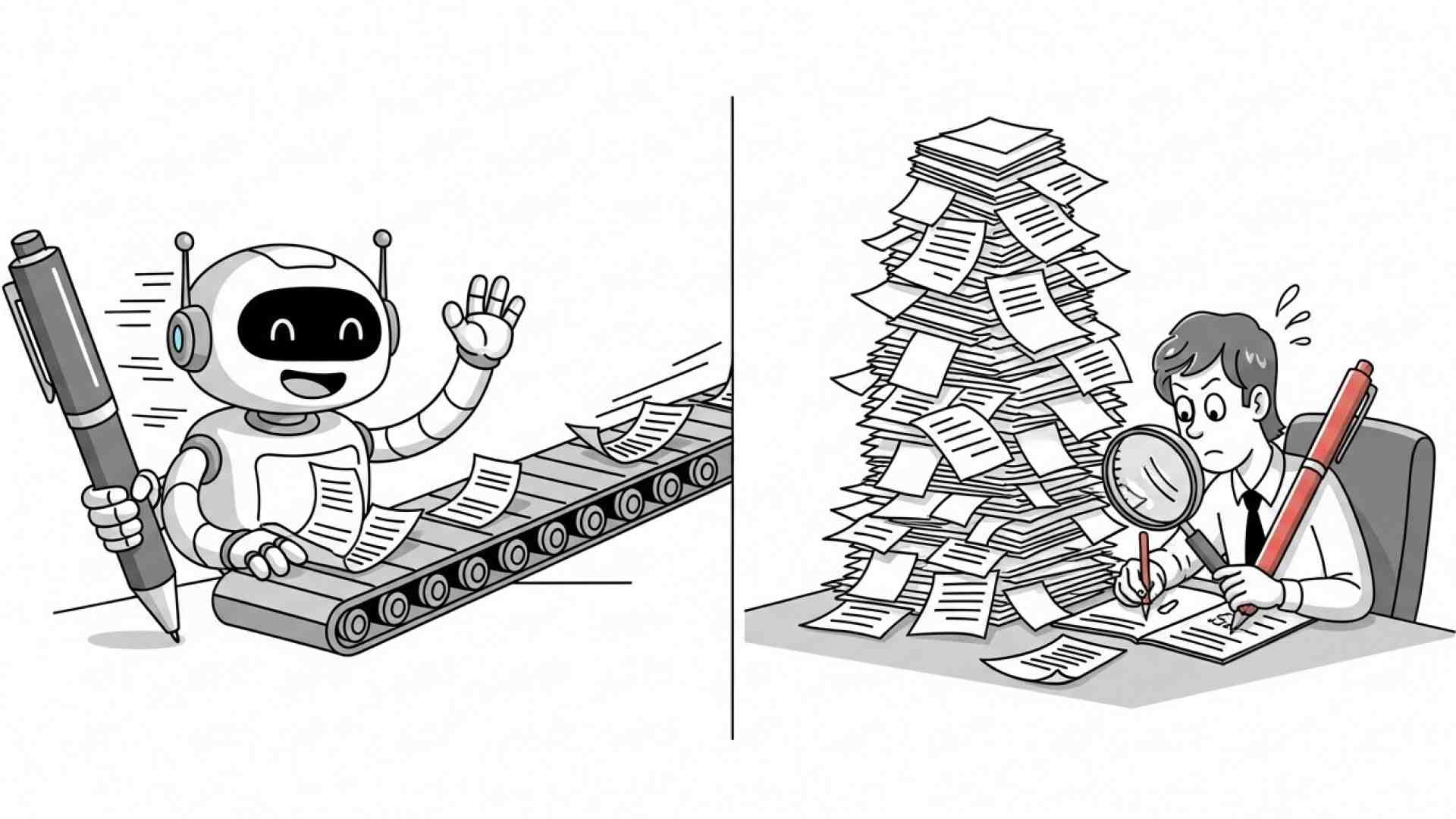 Immagine di Il tempo che l’intelligenza artificiale non fa risparmiare. Uno studio