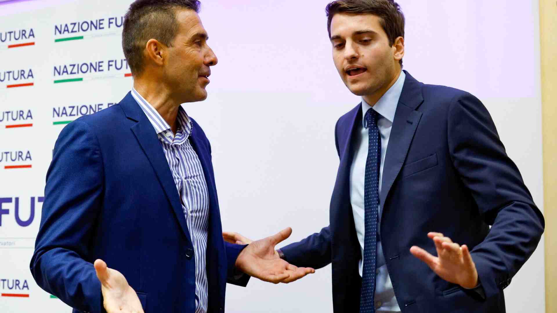 Immagine di Giubilei contro Vannacci: "Futuro nazionale? Il simbolo è troppo simile al nostro. Ci tuteleremo"